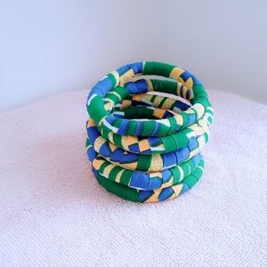 5 Sets Fabric Bracelets